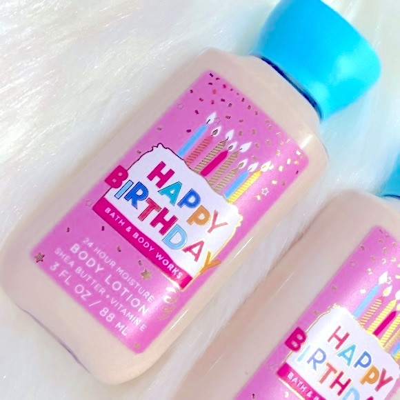 Bath and Body Works Happy Birthday Lotion NWT Excellent Condition - Picture 4 of 5